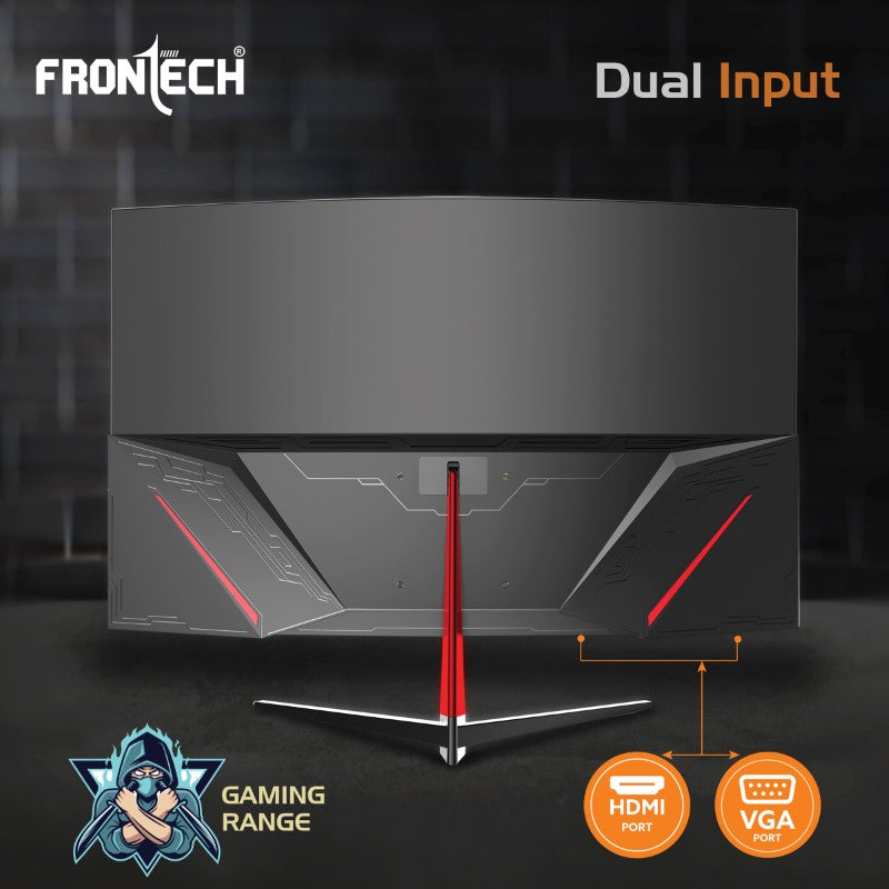 Frontech 32'' Curved Gaming LED Monitor | 165Hz, 1920x1080 | 1800R Curve, Bezel-Less Design (MON-0076) Frontech 32'' Curved Gaming LED Monitor | 165Hz, 1920x1080 | 1800R Curve, Bezel-Less Design (MON-0076)
